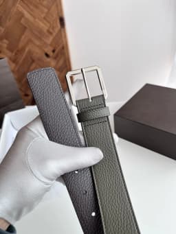 High Quality 3.5cm Leather Business Men Belt Luxury Brand Designer famous Belts for men Jeans Strap Male Metal Buckle Belt