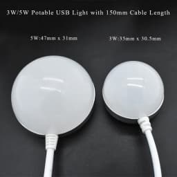 USB Mini Dormitory Night Light for Kids Children Reading Portable Magnet LED Bedroom Wall Lamp Outdoor Campping Emergency Bulb