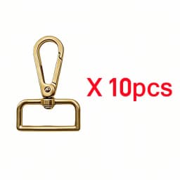 5-30pcs Metal Swivel Clasp Lobster Snap Hooks 16-38mm Dog Collar Buckles Key Belt Clip Bag Strap DIY Accessories