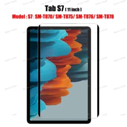 Paper Magnetic Like Screen Protector For Samsung Galaxy Tab S6 Lite S7 S9 Fe A9 Plus s8 Ultra A7 Lite A8 Reusable No Glass