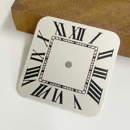 NH35 27mm Santos Square Dial Customizable Logo White/Black/Blue/Green/Brown No Luminous Fit NH35 NH36 NH38 Movement