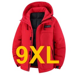 Winter Thick Jacket Men 11XL Plus Size Waterproof Parkas Fashion Casual Warm Windbreaker Coat Male Outdoor Outerwear