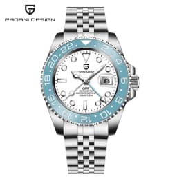 New 1662 PAGANI DESIGN GMT Automatic Watch 40mm Men's Wristwatch Top Brand 100M Waterproof Mechanical Wristwatches for Men Cloc