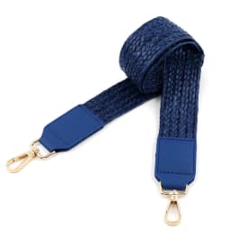 Customized Woven Raffia Bag Straps Women Shoulder Strap Replacement Supplies for Shoulder Bag Pouch Purse Making Crossbody Bag