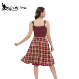 [You're My Secret] Hocus Pocus Witch Dress for Women Winifred Sanderson Mary Sarah Sister Cosplay Costume Adult Classic Dress