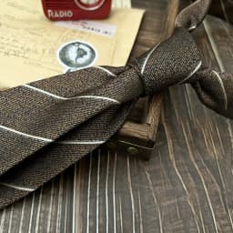 New Trendy Navy Brown Neckties For Men 7cm Formal Business Silk Neck Tie Shirt Suit Cravat Tuxedo Wedding Party Daily Wear Gifts