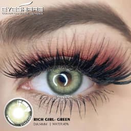 EYESHARE 1 pair Natural Colored Contact Lenses For Eye Swan Blue Eyes Color Lens Beauty Yearly Cosmetic Gray Contacts Lenses