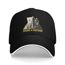 Angine De Poitrine Group Baseball Cap Hip Hop Sandwich Caps Unisex Adjustable Caps Hat Outdoor