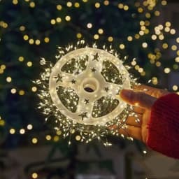 USB Dark Green LED Firecracker Light with 8 Flashing Modes for Decorating Christmas Trees, Ceilings, Bedrooms, windows
