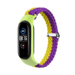 Bracelet for Xiaomi mi band 7 6 strap braided solo loop Elastic nylon pulseira Replacement belt correa mi band 5 4 3 strap