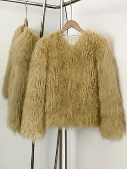 OFTBUY Natural Mongolia Sheep Fur Coat Thick Warm Short Real FurJacket Outerwear Female New Fashion Autumn Winter Clothes Women