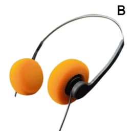 1pcs Underwire Headphone Music Mp3 Walkman Retro Feelings Portable Wired Small Headphones Sports Fashion Photo Props