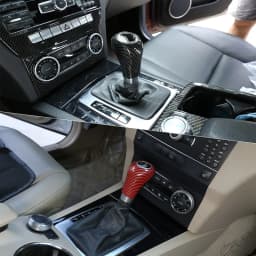 Car Gear Shift Knob Cover Trim Accessories for Mercedes Benz A C E G GLK CLS Class W169 W203 W204 W211 W212 W463 X204 W219 W218