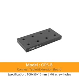 300x100mm Optical Flat Solid Aluminum Breadboard Matrix Aluminum Breadboard M4 M6 High-Density Taps Thread Optical Experimental