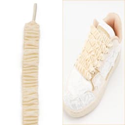 Cute Girly Style Flat Elastic Silk Shoe Laces Lace Fungus Shoelaces for Sneakers Shoes Accessories Tennis Shoestrings for AF1