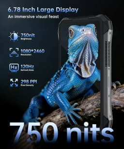 8849 Tank X Unihertz 220 Lumen Projector Rugged Phone Support 1080P Android 15 Smart Phone 17600mAh 32GB 512GB 5G Dimensity 8200