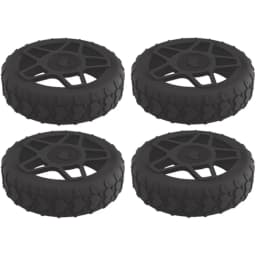 4PCS Premium Silicone Luggage Wheels Protector Covers Silent Shock-Proof Suitcase Wheels Cover Durable Trolley Box Casters Cover