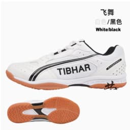 Tibhar Table Tennis Shoes Table Tennis Racket Ping Pong Balance Support Lightweight Non-Slip Breathable Wrapping Shock Absorbent