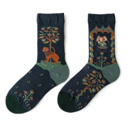 New mandarin duck socks Asymmetric AB socks Jacquard fashion sports cotton socks