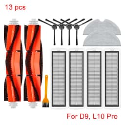 For Xiaomi Dreame D9 Dreame Bot L10 Pro Trouver Robot LDS Vacuum Finder Spare Parts Accessories Main Side Brush Mop Hepa Filter