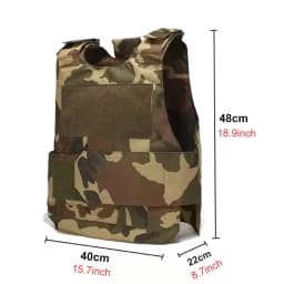 Tactical Vest Multi Functional Armor Tactical Carrier Vest CP Camo 800D Tactical Airsoft Vest Outdoor Climb Hunting Vests