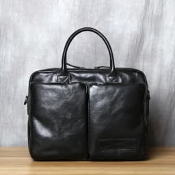 Retro Leather Men's Briefcase Top Layer Leather Handbag Casual Shoulder Messenger Bag Business Laptop Bag Trendy Men's Bag NZPJ