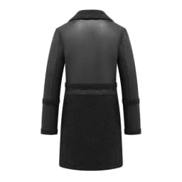 Large Size Jacket Women's New Two-Sided Fur Coat Autumn Winter 2025 Lambswool Outerwear Long Padded Overcoat Ladies Leather Tops
