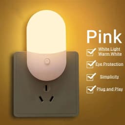 Bedside Lamp Night light EU US Plug LED Night Light AC 85V-265V Bedroom Lamp Gift For Children Cute Night Lamp For Corridor WC