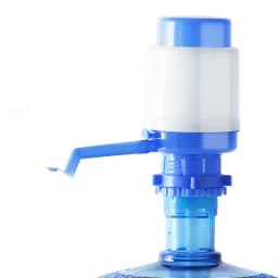 Water Bottles Pump Manual Hand Pressure Drinking Fountain Pressure Pump Water Press Pump with An Extra Short Tube Food Grade