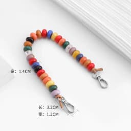 HAVREDELUXE Beaded Decorative Chain For Longchamp Mini Bags Into Colorful Handheld Non Destructive Modification shoulder Straps