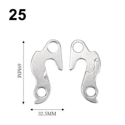 Bike Alloy Rear Derailleur Hanger Frame Gear Tail Hook Parts MTB Accessories For Acing Cycling Mountain Road Bicycle Parts