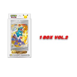 Original Pokemon 30th Anniversary Vol.1 Celebration First Partner Special Shiny Pokemon PTCG Simplified Chinese Pokemon Cards