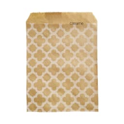 25 Pcs Pure Solid Color Bags Kraft Paper Bag Candy Biscuit Gift Wrapping Baked Goods Bag Favour Bags for Gifts 13*18cm