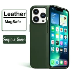 Luxury Magnetic Leather Case for Apple iPhone 18 17 Pro Max 16 13 12 14 15 Plus Official MacSafe for Magsafe I Phone Cover Etui