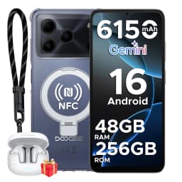DOOGEE Note56 Plus Smartphone 48GB 256GB 6150mAh Large Battery 6.56'' 90Hz Display 50MP Camera NFC Android 16 Mobile Phones