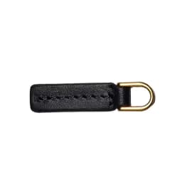 Top Layer Cowhide Zipper Pull Tab Detachable Copper Screw Rod Hardware D Buckle Handbag Resistant Pull Handle Clothing Access...