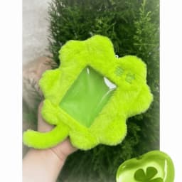 Cute Photocard Case Cartoon Bag Keychain Star Shape Photo Card Holder Student Card Holder Idol Photos Protective Cover