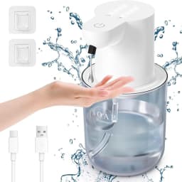 420ML Light Display 4-Gears Adjustable Control Infrared Induction Automatic Sensor Soap Dispenser Electric Hand Sanitizer Bottle