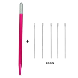 0.6mm 0.8mm Rerooting Needle Doll Hair Repaint Dolls Head  Hair Rooting Tools Wig Making Supplies Accessories
