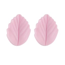 Sunrony 10pcs Mini Leaf Flower Silicone Beads For Jewelry Making Food Grade DIY Pacifier Chain Necklace Accessories