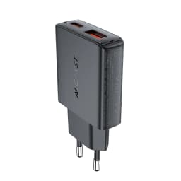 ACEFAST EU 30W GaN Ultra Thin Fast Charging USB C Phone Charger For iPhone 16/15 Pro Max PD QC3.0 Travel Adapter For Samsung S24