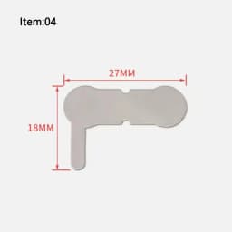 50pcs 18650 Lithium Battery Nickel Sheet Polygonal Battery Nickel Sheet For Spot Welding Machine Batteries Connection Sheets