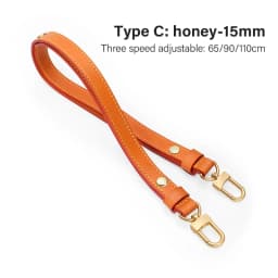 CRAZYSMITH Genuine Leather Bag Strap Replacement For LV Diane Bag Crossbody Handbag Adjustable Shoulder Belts DIY Accessories