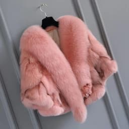 Natural Fox Fur Jacket Shawls Real Fox Fur Jacket Women Winter Natural Fur Vest Fashion Short Coat Shawl Temperament