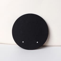 50pcs 6cm Round Blank White Craft Cardboard Display Cards Holder for Earrings DIY Accessories Packages Small Business Wholesale