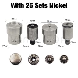 Snaps Buttons Dies Metal Buckle Installation Mould Rivets Eyelets Press Dies For Hand Press Fasteners Installation Tools Machine