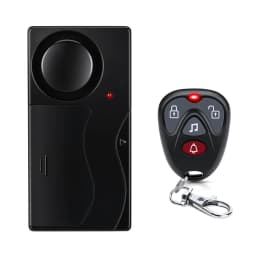New 110dB Door And Window Vibration Alarm Wireless Anti-Theft Alarm With Remote Control Home Bicycle Security Burglar Alarm