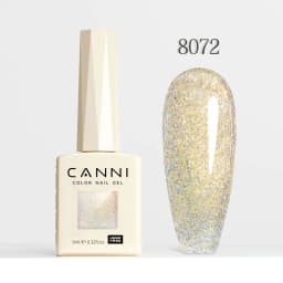 CANNI Cat Eye Gel Nail Polish and Glitter Gel 9ml HEMA TPO FREE High Gloss Quality Soak Off UV Gel Art Manicure Salon DIY Home