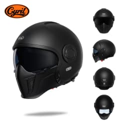 Modular Motorcycle Helmet Double Lens Full Face Motorcycle Helmet Man Woman Retro DOT Open Face Motorcycle Helmets Casco Moto