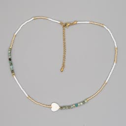 Go2Boho Simple Beaded Necklace for Women Evil Eye Necklace Fashion Jewelry Natural Stones Miyuki Seed Beads Choker Jewellery